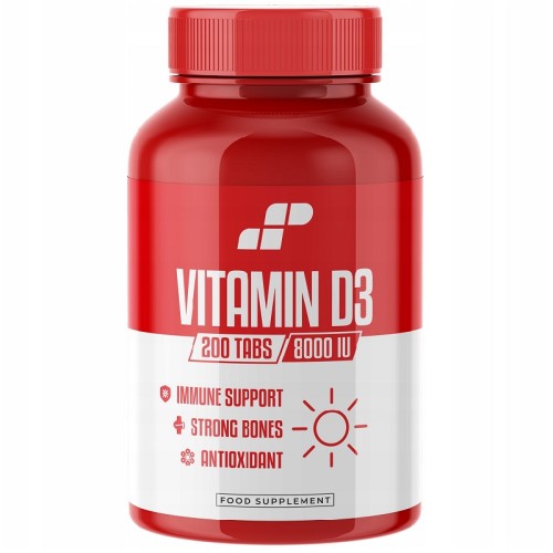 MP Sport Vitamin D3 8000IU, 200 Tablets